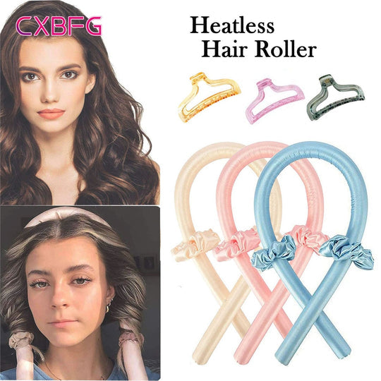 No Heat Hair Curler Headband for Luxuriously Soft Curls