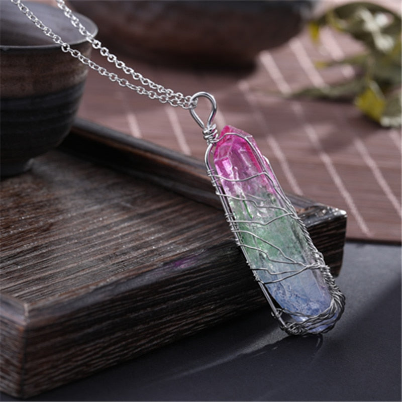 Quartz Crystal Necklace
