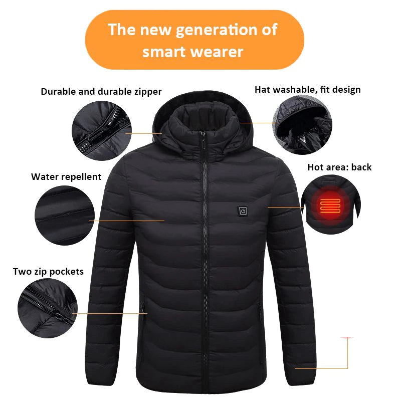 Limited TIme Offer: Unisex Core-Heating Jacket - 70% OFF