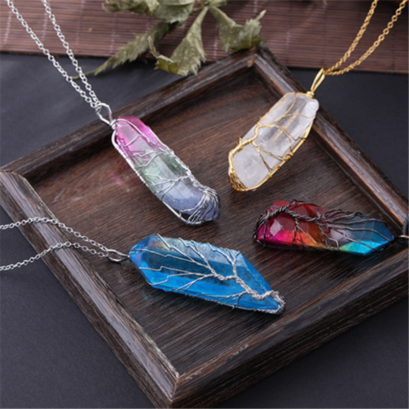 Quartz Crystal Necklace