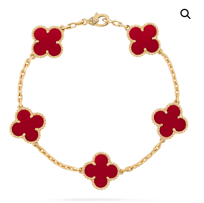 Gold Lucky Clover Bracelet