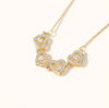 Lucky Clover Heart Necklace